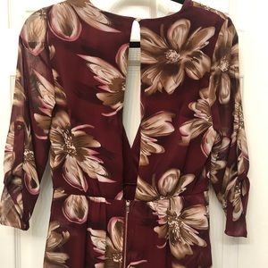 Dress with opening on bottom with shorts